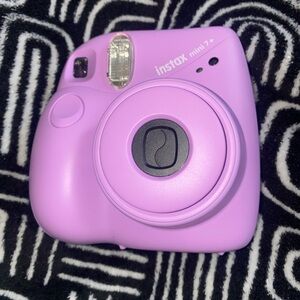 Instax purple mini camera